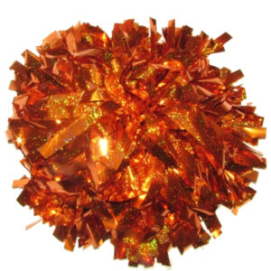 HOLOGRAFICKÝ POMPON ORANŽOVÝ