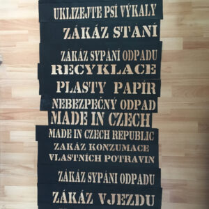 ŠABLONY - VAROVACÍ
