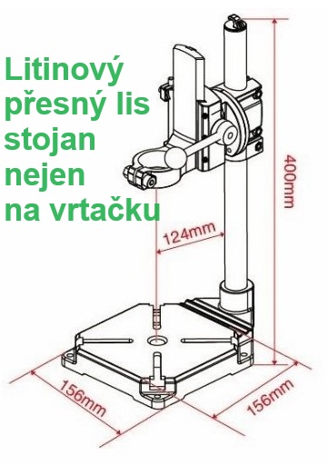Litinový stojan na vrtačku - Obrázek 5